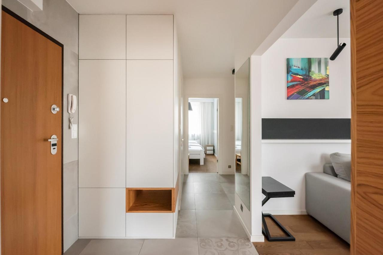 Wislany Mokotow Stylish Apartment Warschau Buitenkant foto
