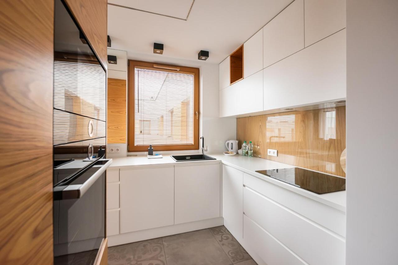 Wislany Mokotow Stylish Apartment Warschau Buitenkant foto